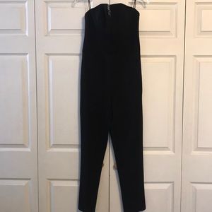 Strapless pants jumpsuit/ romper